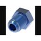 Aeroquip -4 AN Threaded Plug, Anodized, Blue, Aluminum FCM3713 - alternate 2